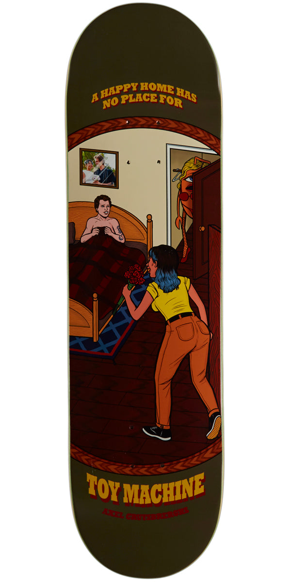 Toy Machine Axel Happy Home Skateboard Deck - 8.38