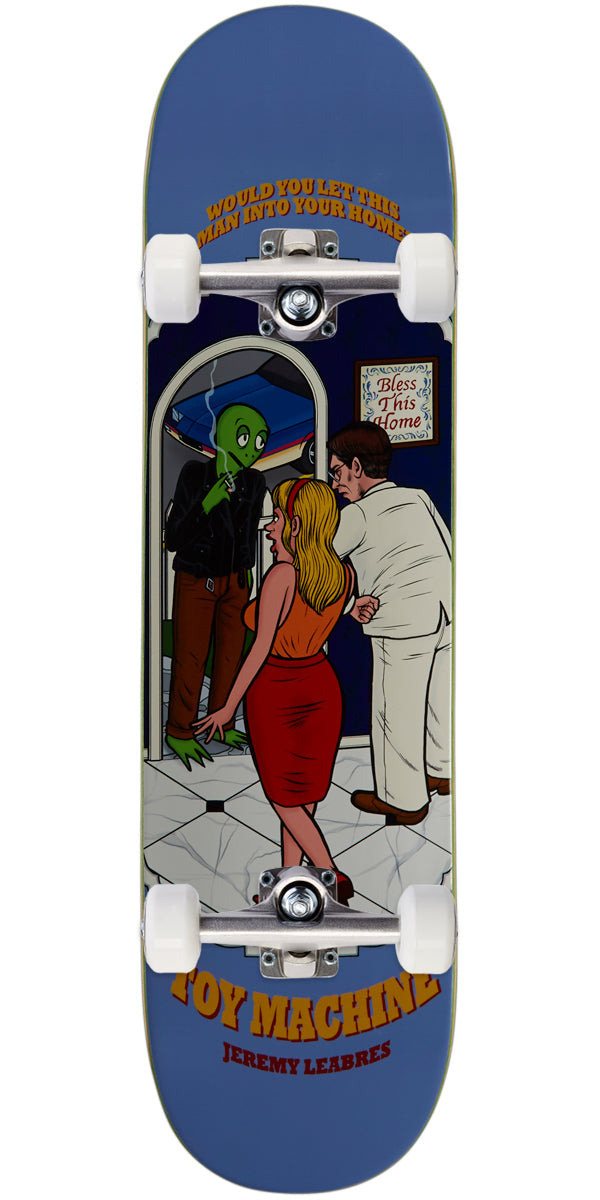 Toy Machine Leabres Bless This Home Skateboard Complete - 8.13