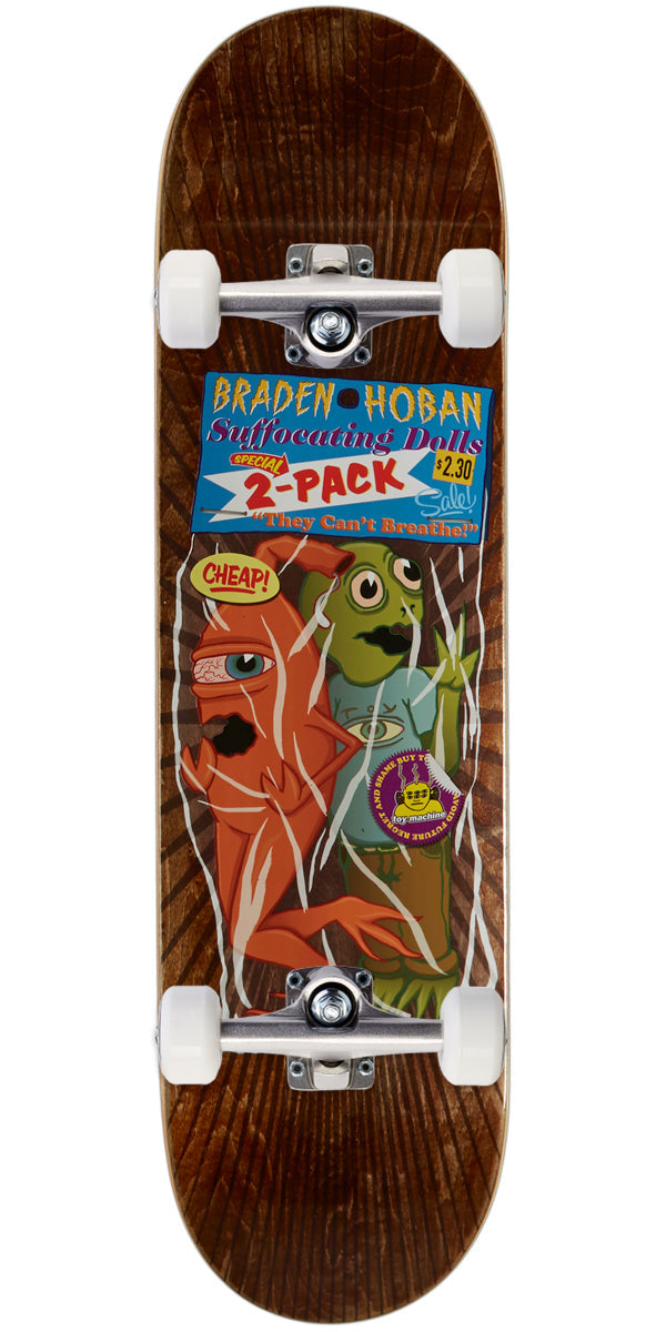 Toy Machine Hoban Toy Dolls Skateboard Complete - 8.25