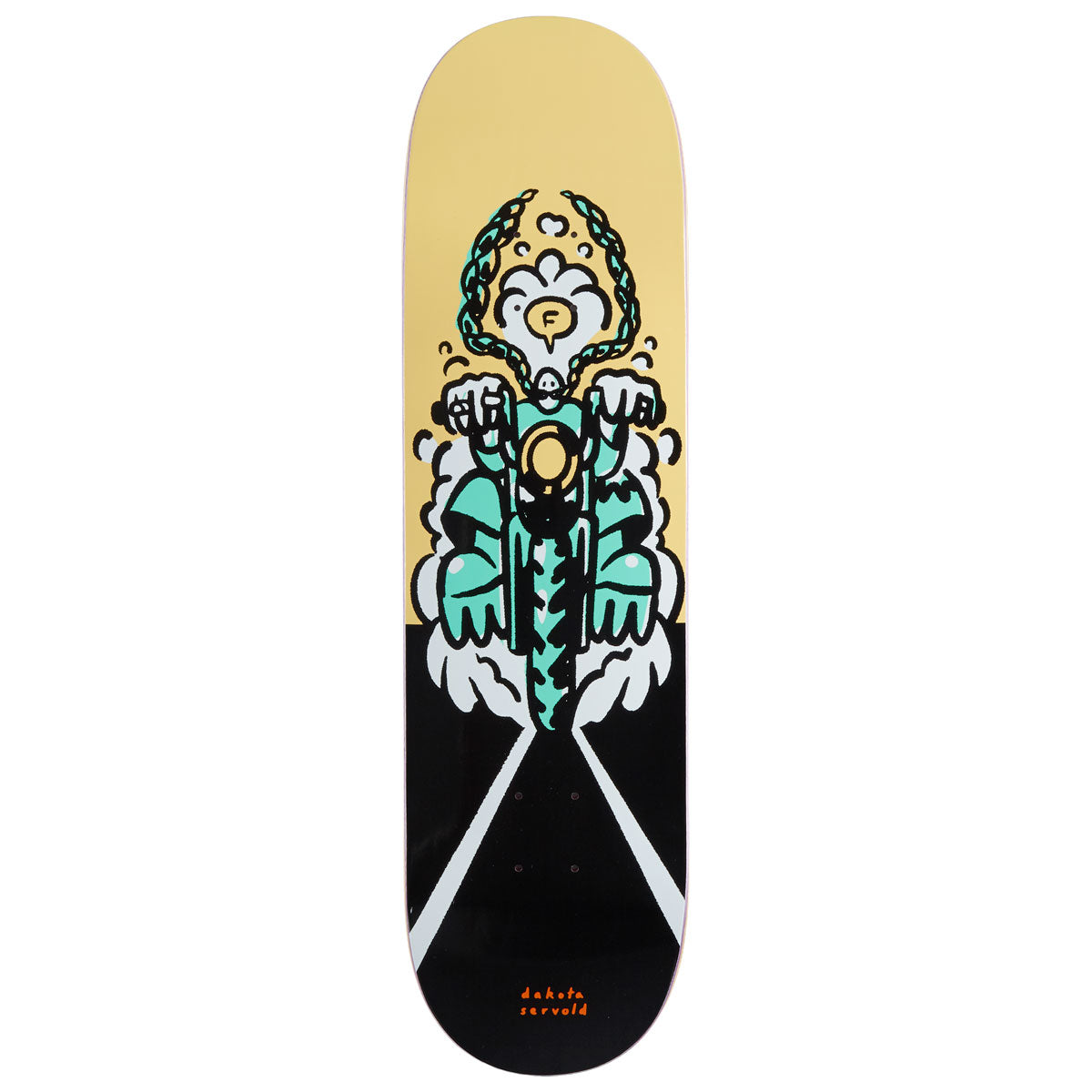 Foundation Servold Biker Skateboard Deck - 8.25