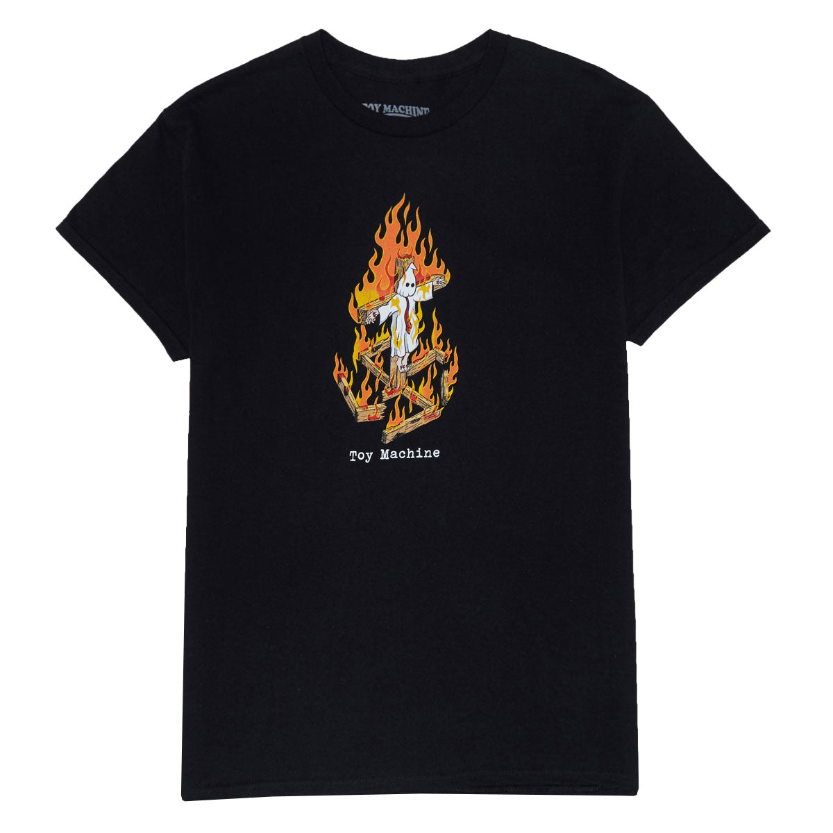 Toy Machine Charred Cross II T-Shirt - Black – Daddies Board Shop