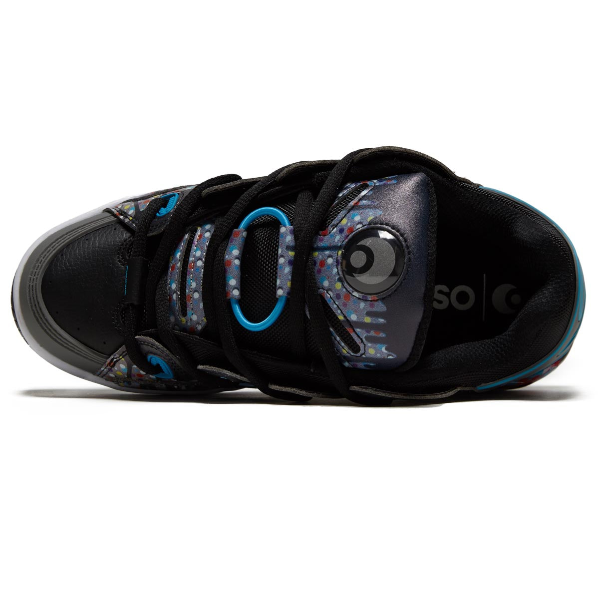 Osiris D3 OG Shoes - Black/Grey/Drips image 3