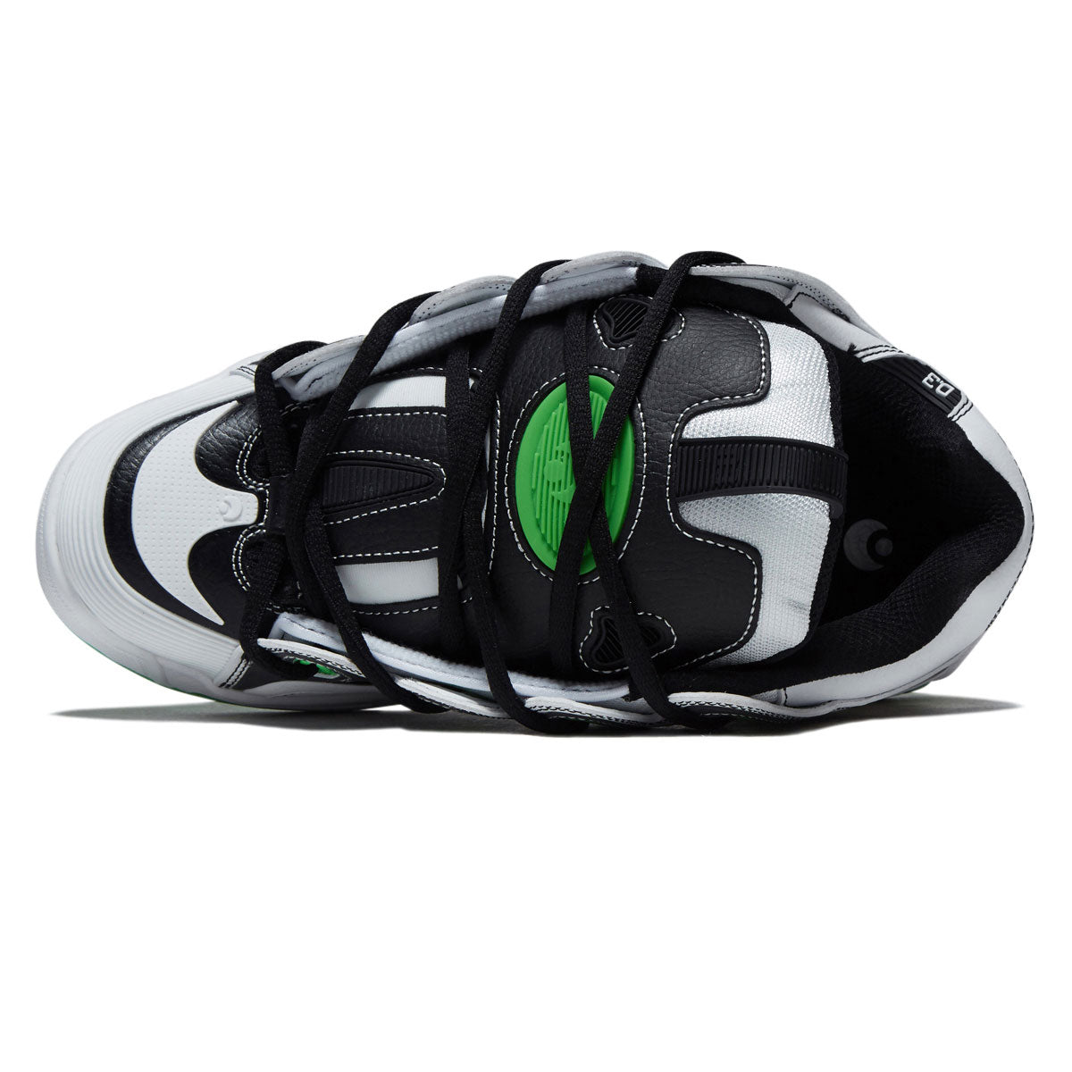 Osiris D3 2001 Shoes - White/Black/Green – Daddies Board Shop