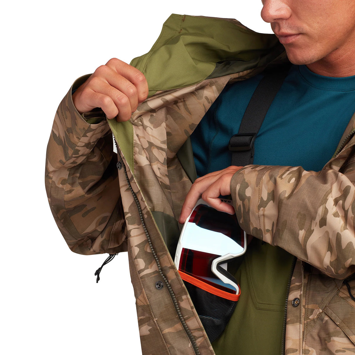 Dakine Scout Snowboard Jacket - Vintage Camo image 4
