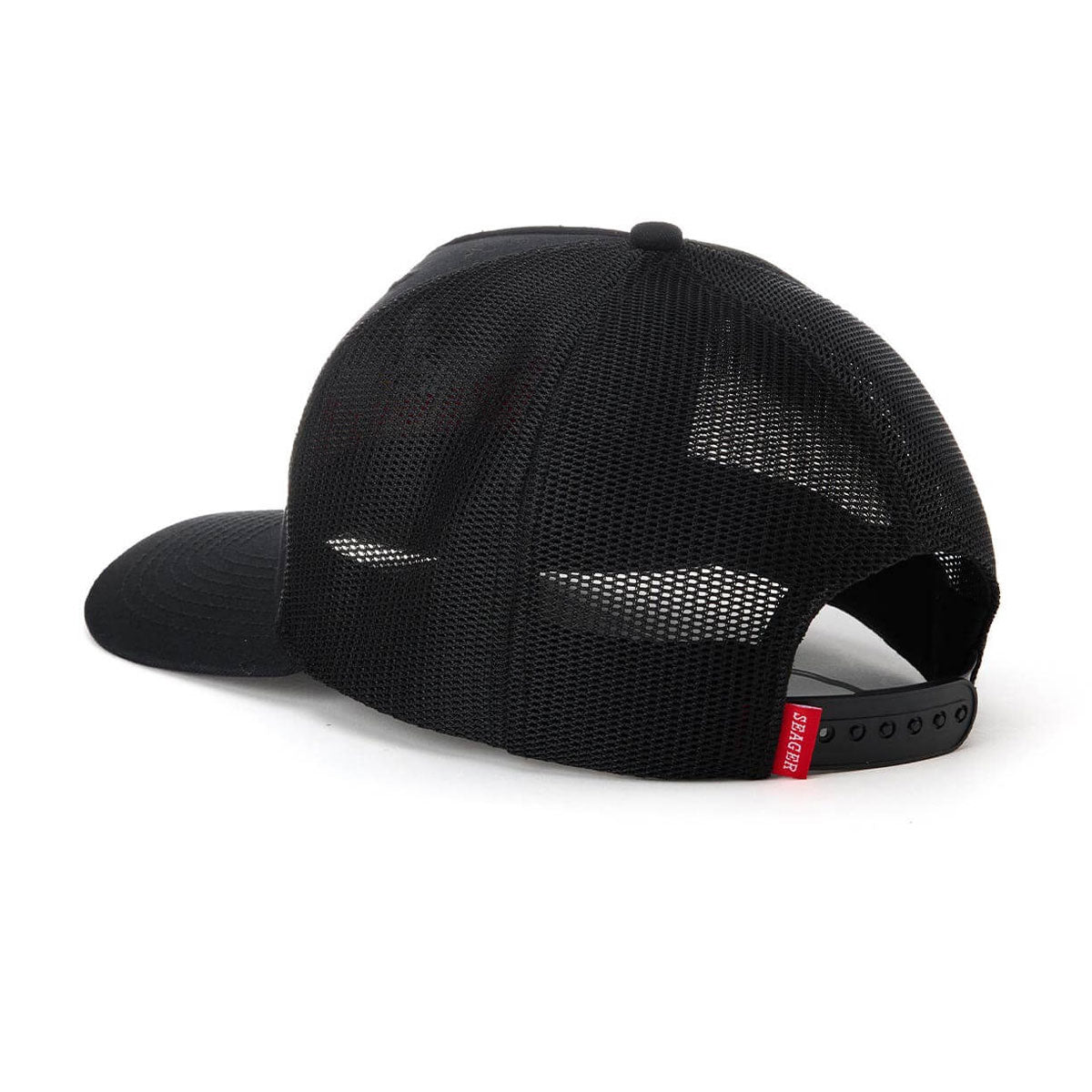 Seager x Waylon Jennings The Eagle Snapback Hat - Black image 2