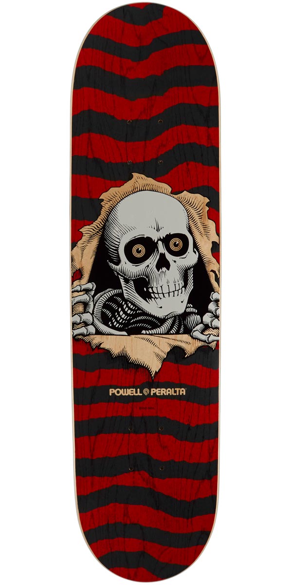 Powell-Peralta Ripper Skateboard Deck - Natural/Red - 8.00
