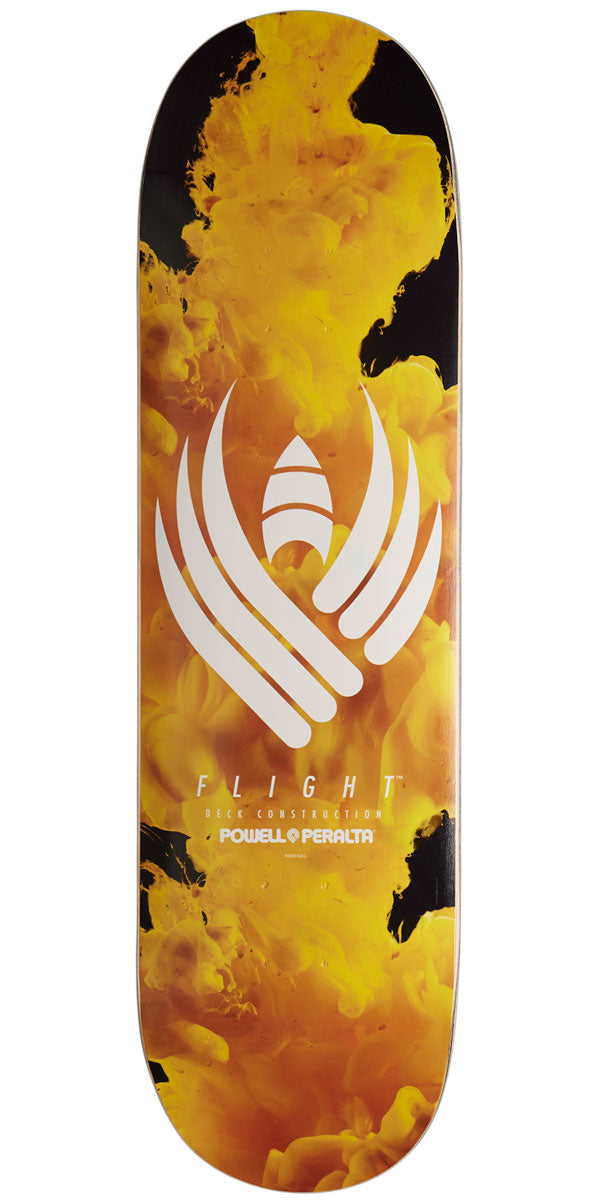 Powell-Peralta Flight Color Burst Shape 245 Skateboard Deck - Yellow - 8.75