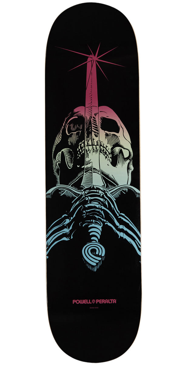 Powell-Peralta Skull And Sword Fade Skateboard Deck - Blue - 8.25