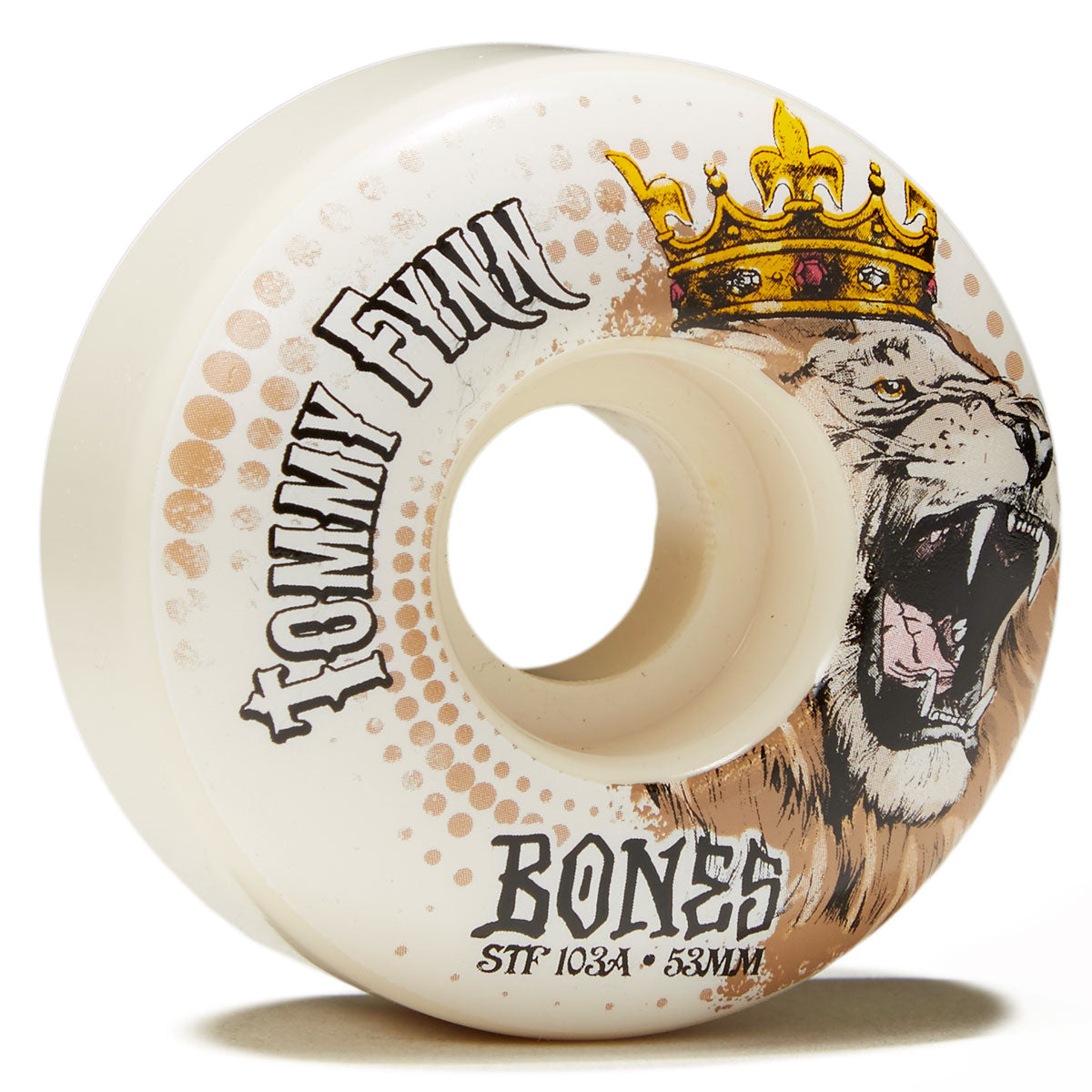 Bones Tommy Fynn Lion Heart 103a V1 Standard Skateboard Wheels - 53mm image 1