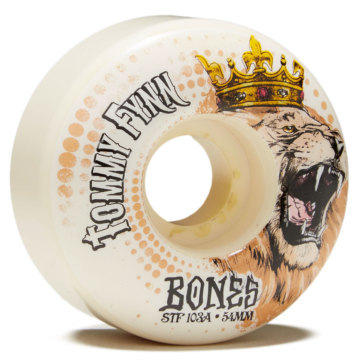 Bones Tommy Fynn Lion Heart 103a V1 Standard Skateboard Wheels - 54mm image 1