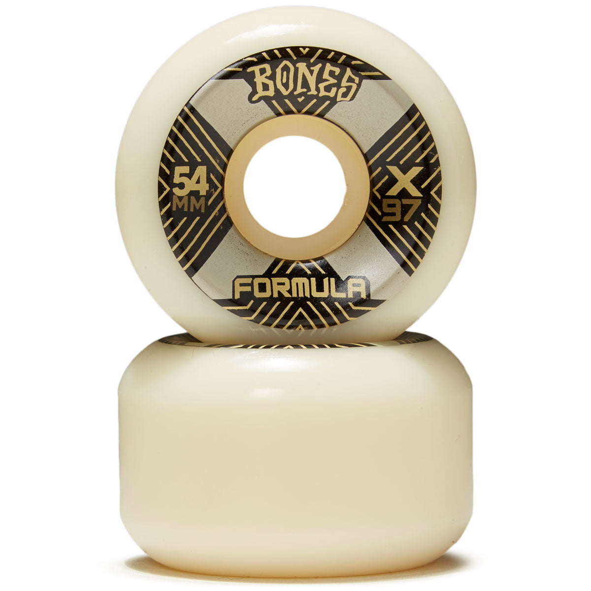 Bones Xcell 97a V6 Wide-Cut Skateboard Wheels - 54mm image 2