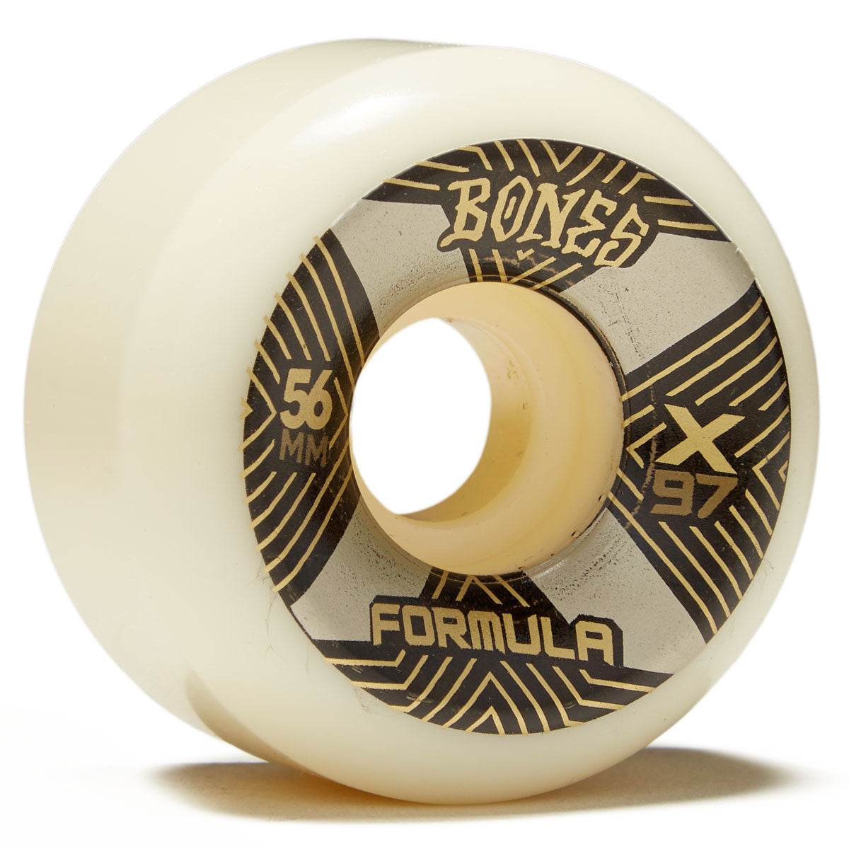 Bones Xcell 97a V6 Wide-Cut Skateboard Wheels - 56mm image 1
