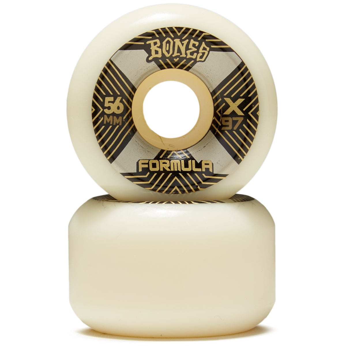 Bones Xcell 97a V6 Wide-Cut Skateboard Wheels - 56mm image 2