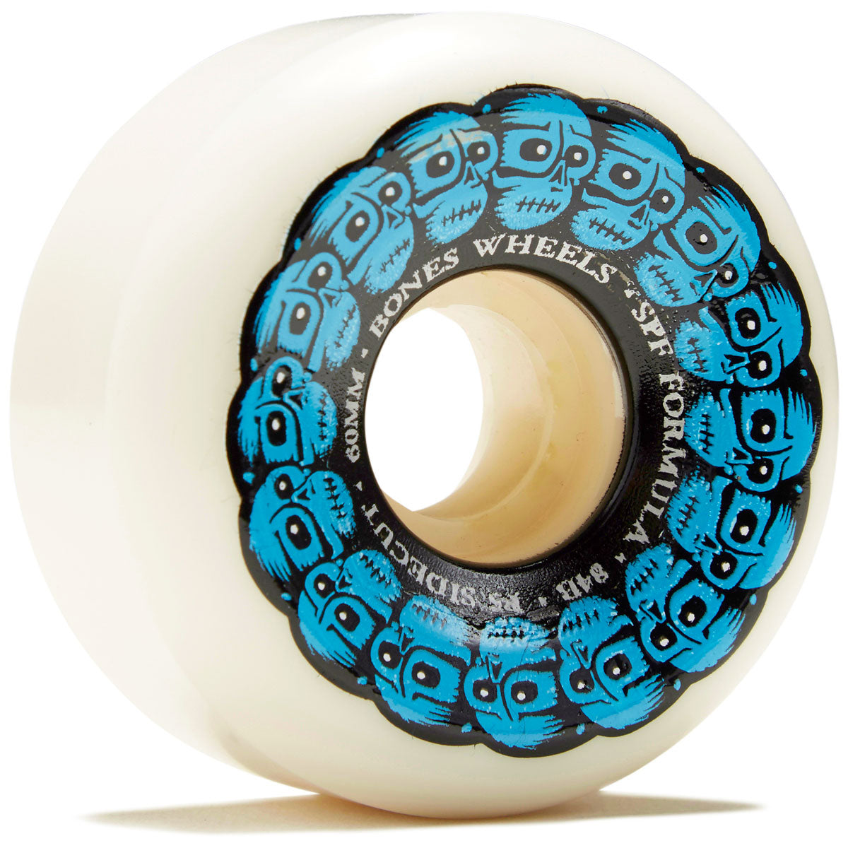 Bones Circle Skulls 84B P5 Sidecut Skateboard Wheels - 60mm image 1