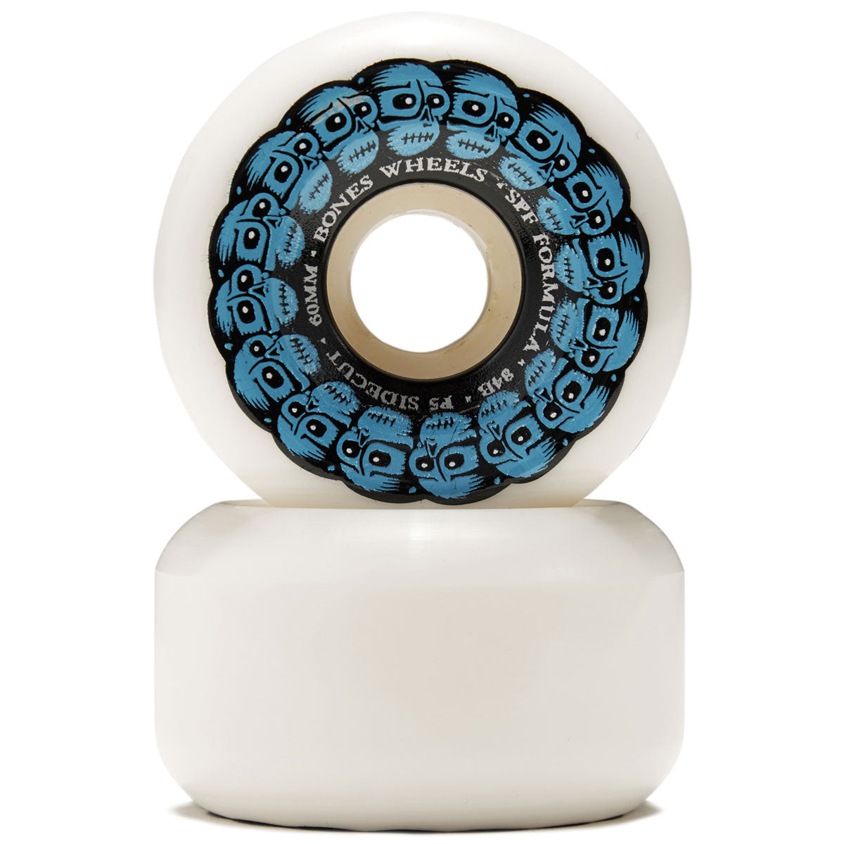 Bones Circle Skulls 84B P5 Sidecut Skateboard Wheels - 60mm image 2