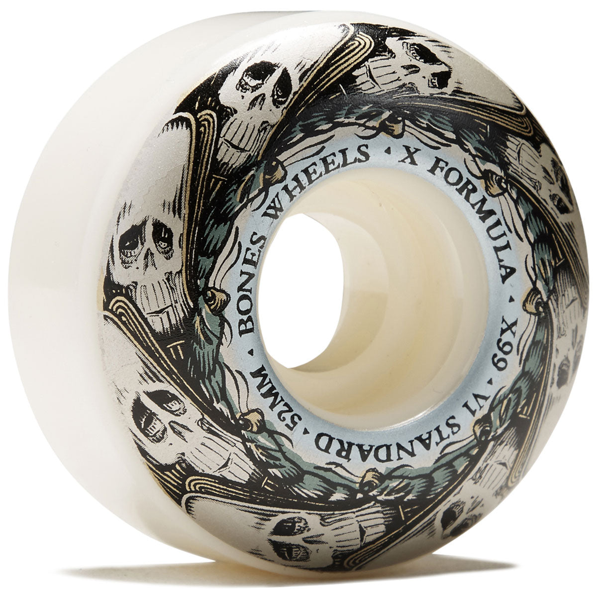 Bones X-Formula Butterfly Effect 99a V1 Standard Skateboard Wheels - 52mm image 1
