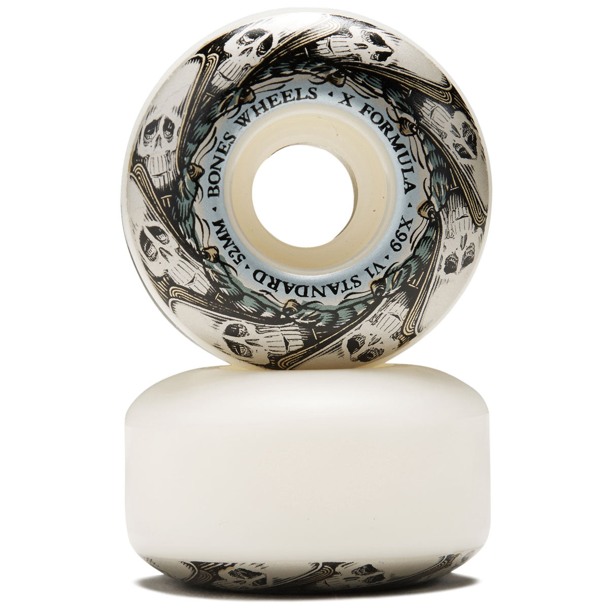Bones X-Formula Butterfly Effect 99a V1 Standard Skateboard Wheels - 52mm image 2