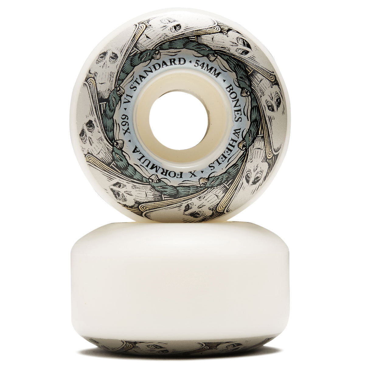 Bones X-Formula Butterfly Effect 99a V1 Standard Skateboard Wheels - 54mm image 2
