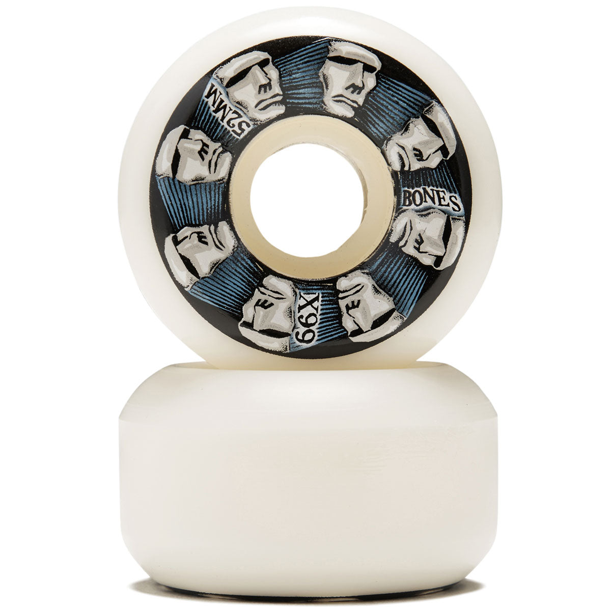 Bones X-Formula Head Rush 99a V5 Sidecut Skateboard Wheels - 52mm image 2