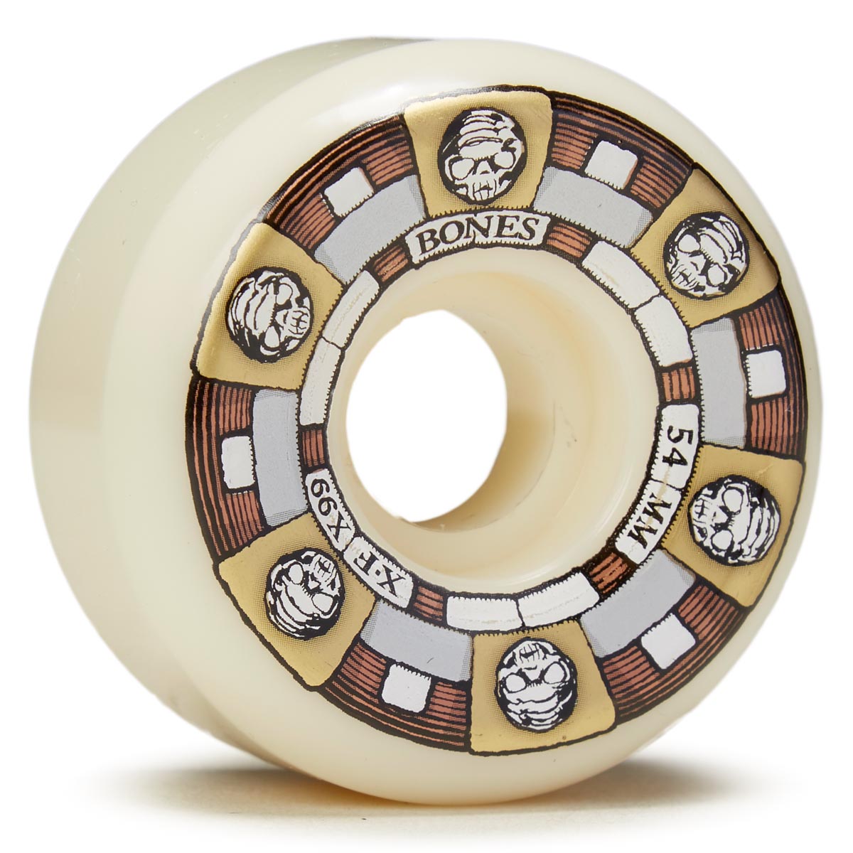 Bones X-Formula Timeless 99a V5 Sidecut Skateboard Wheels - 54mm image 1