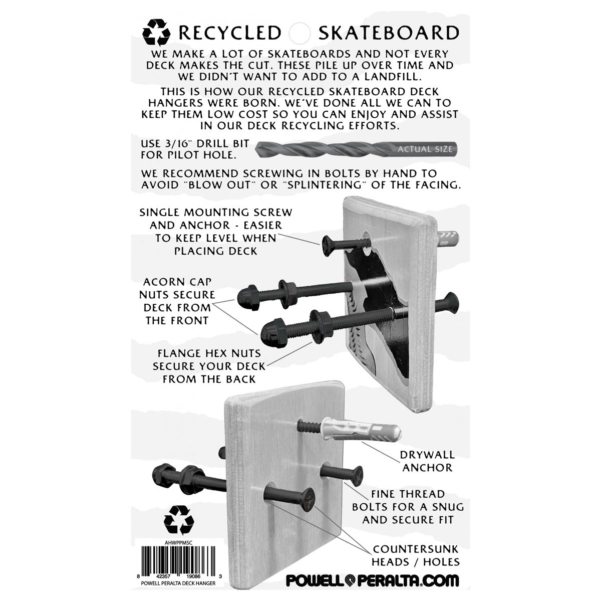 Powell-Peralta Recycled Deck Wall Hanger image 3