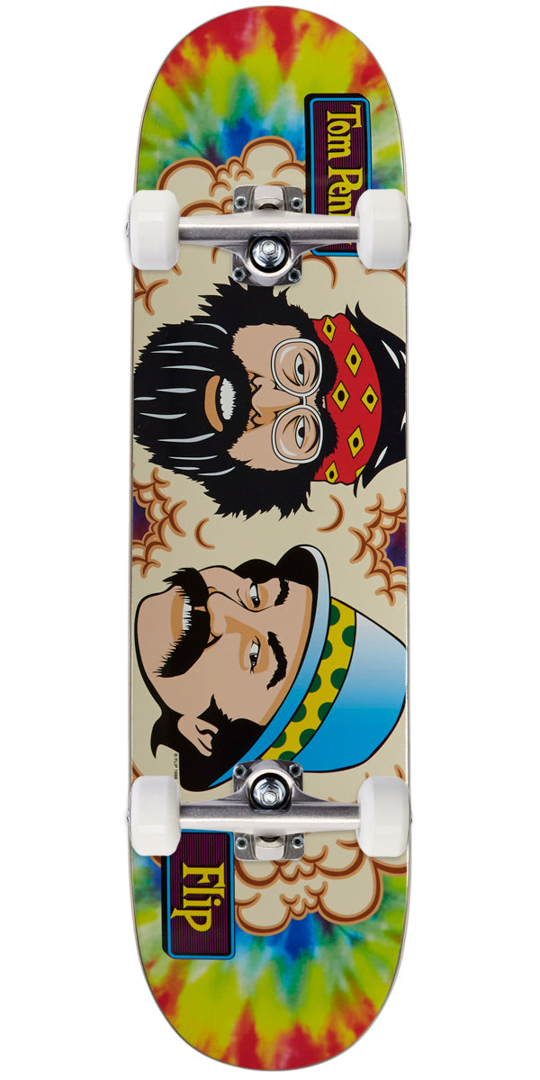 Flip Penny Cheech And Chong Skateboard Complete - Tie Dye - 8.00