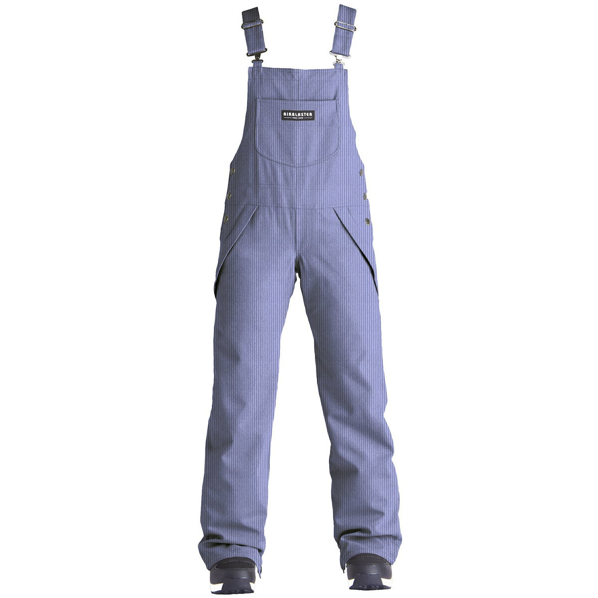 Airblaster Womens Freedom Bib 2024 Snowboard Pants - Thistle Cord Stripe image 1