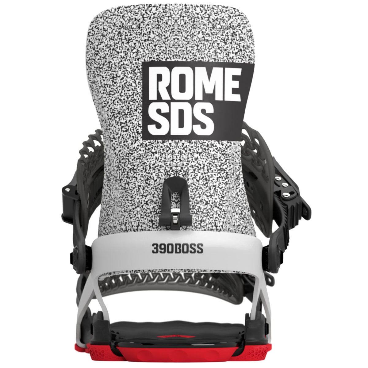 Rome SDS 390 Boss 2024 Snowboard Bindings - Static White image 4