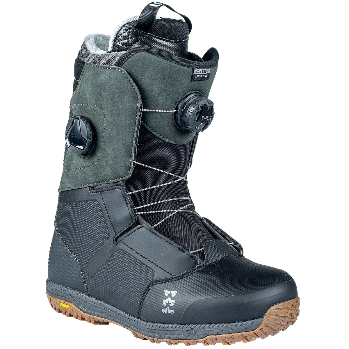 Rome SDS Libertine Boa 2024 Snowboard Boots - Black image 2
