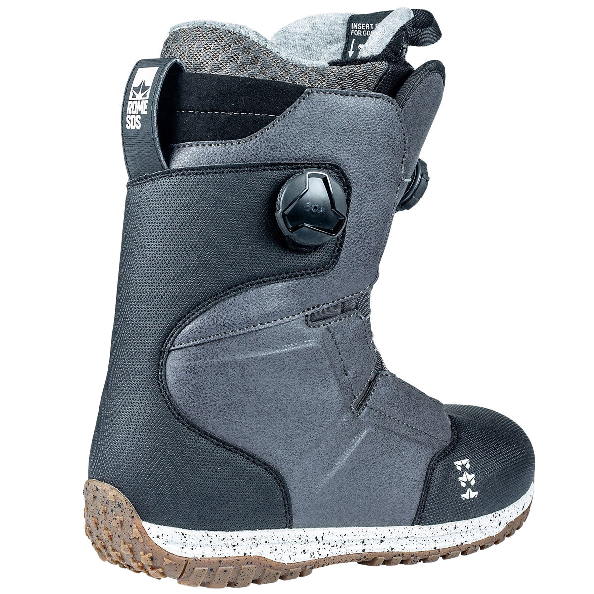 Rome SDS Bodega Boa 2024 Snowboard Boots - Black image 3