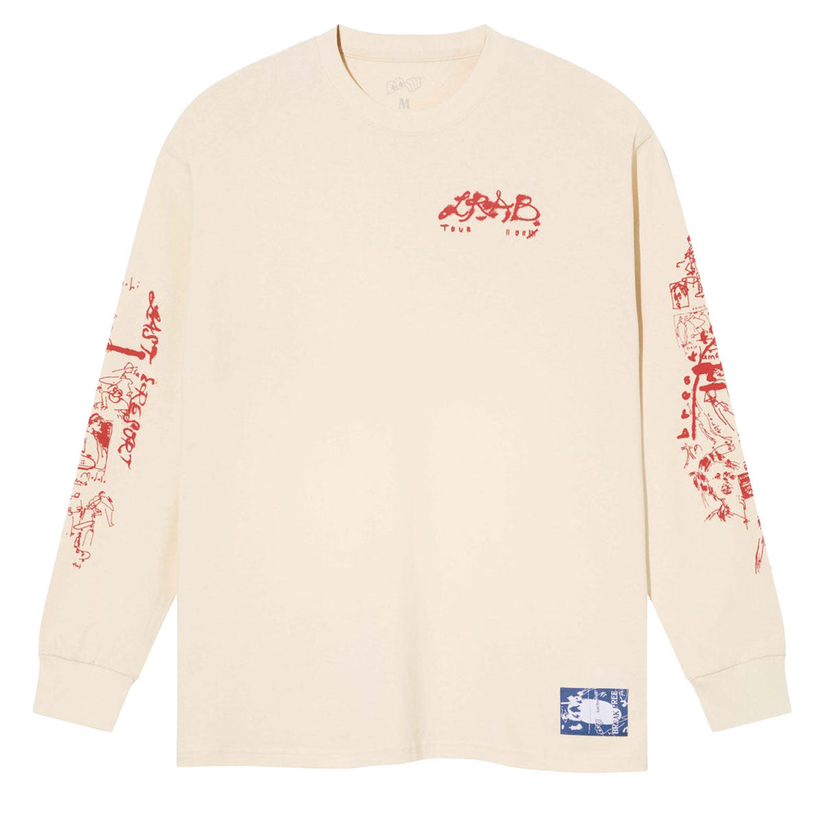 Last Resort AB Tour Long Sleeve T-Shirt - Natural White image 1
