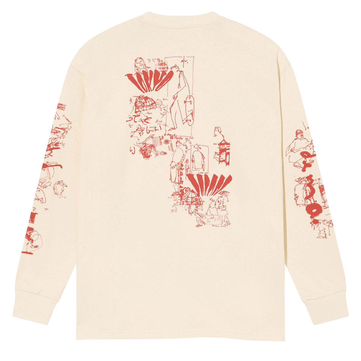 Last Resort AB Tour Long Sleeve T-Shirt - Natural White image 2
