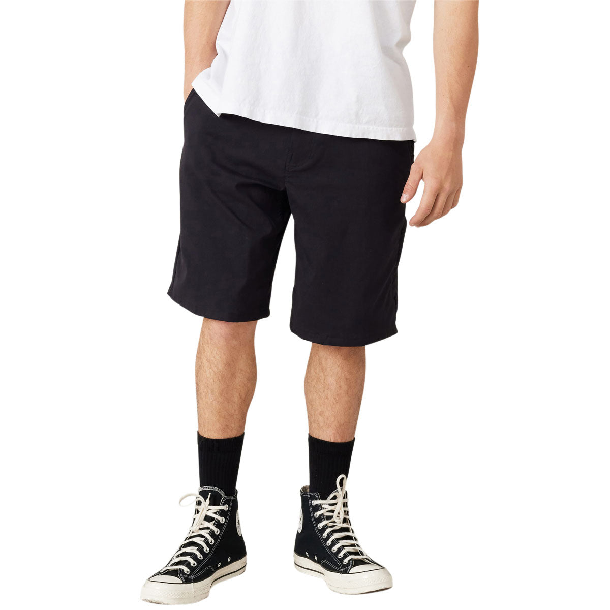 686 Everywhere Hybrid Relaxed Fit Shorts - Black image 2