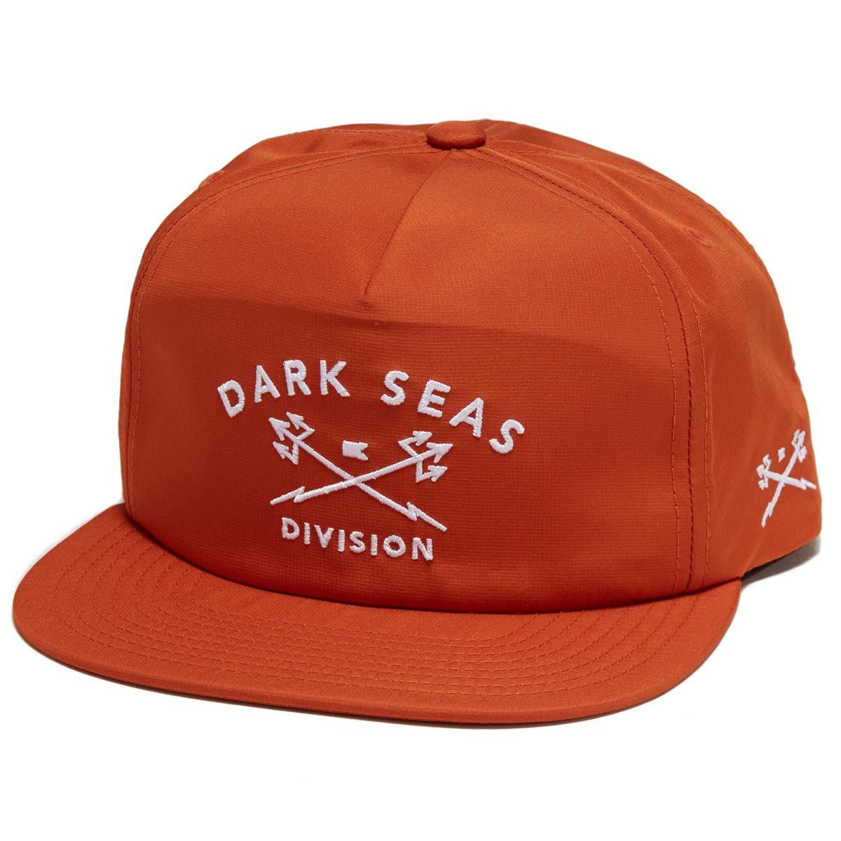 Dark Seas Tridents Nylon Hat - Rust image 1