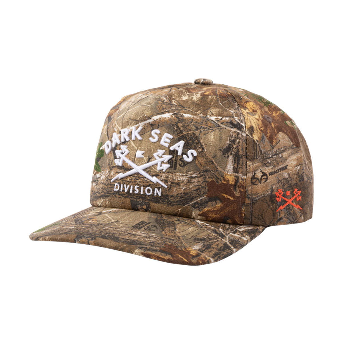 Dark Seas Tridents Snapback 2.0 Hat - Realtree image 1