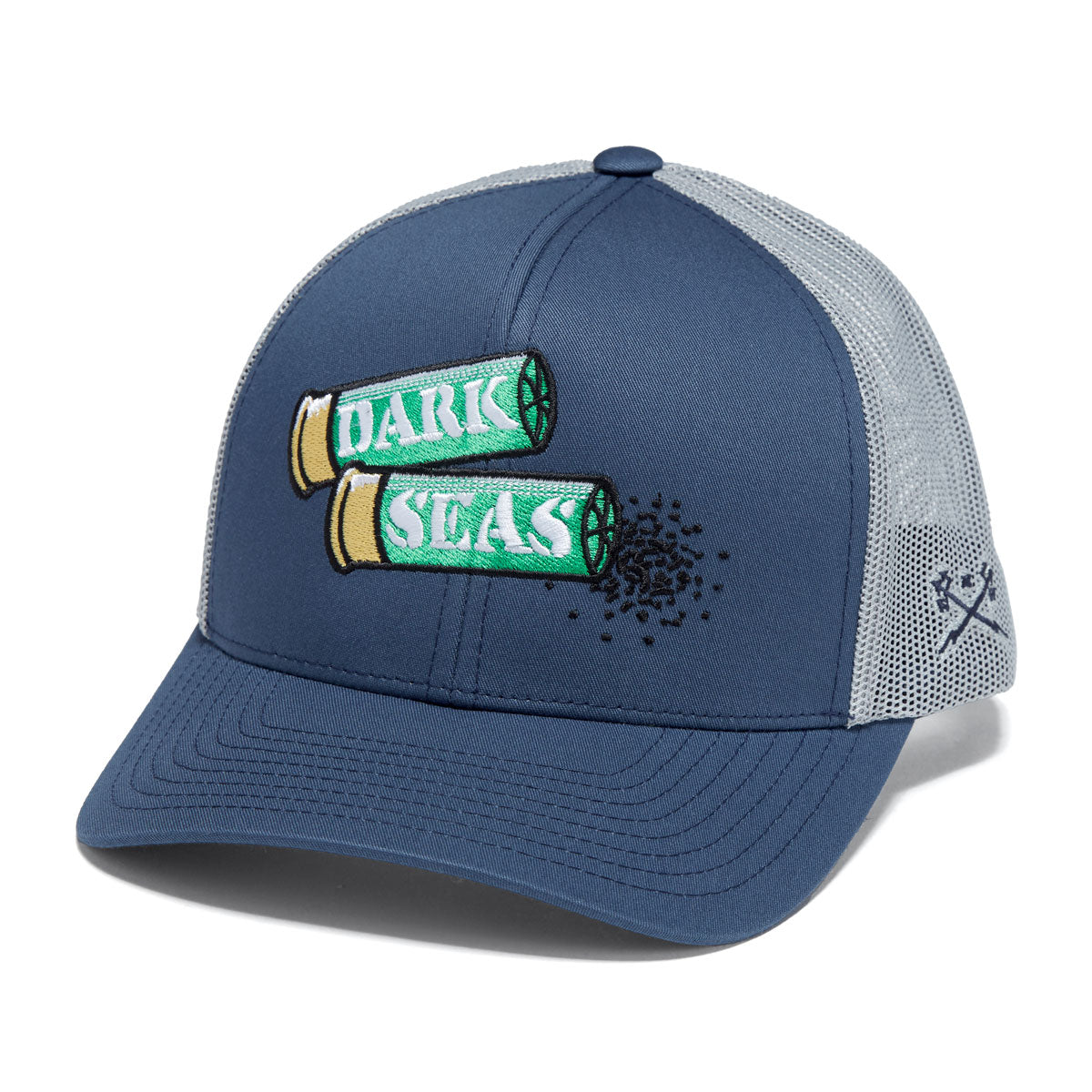 Dark Seas Hookline Hat - Navy/Grey image 1