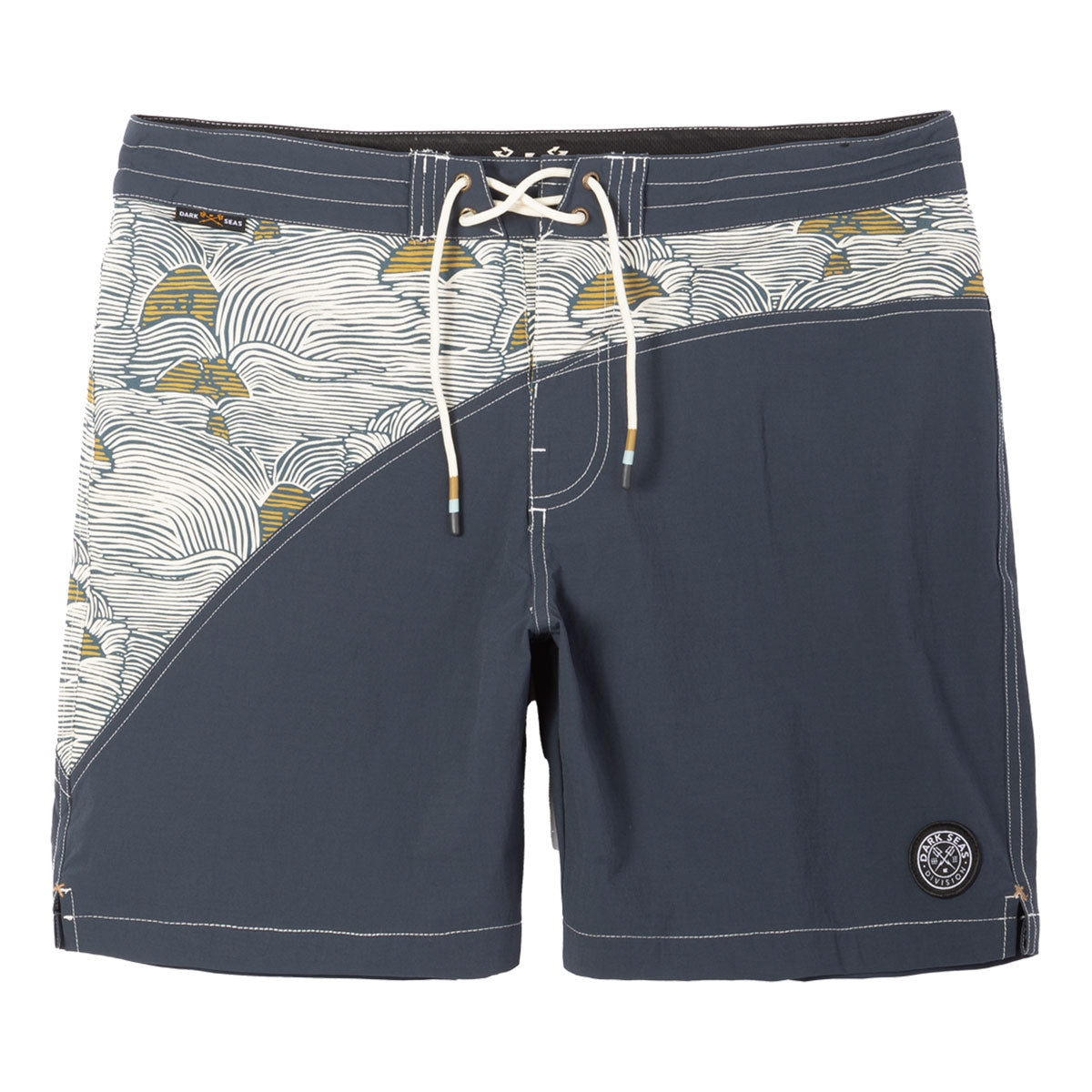 Dark Seas Aliso Boardshorts - Navy/Antique image 1