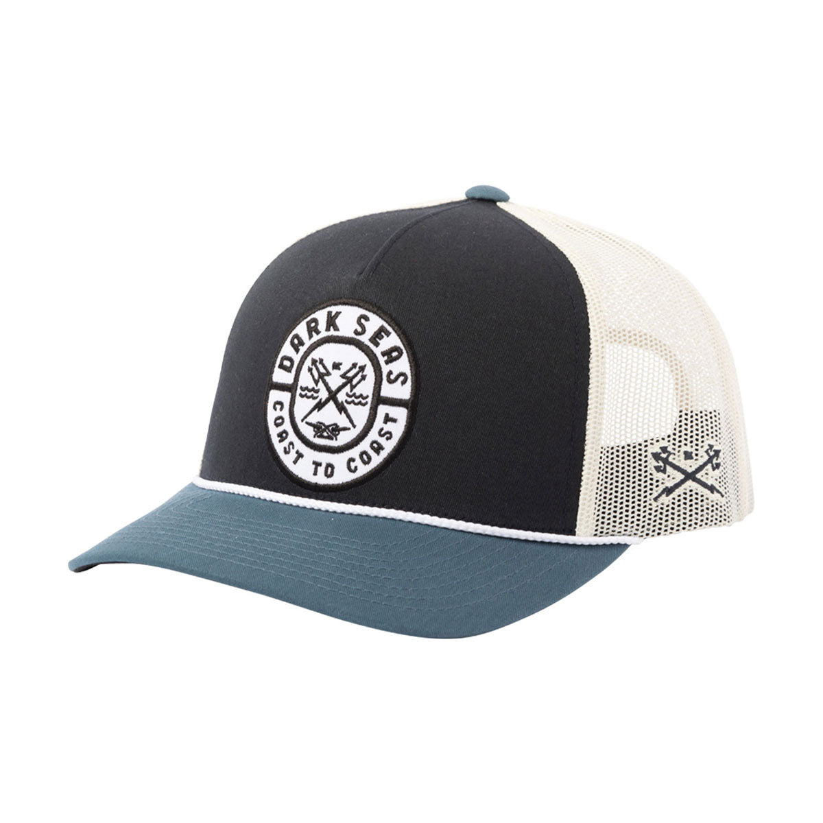 Dark Seas Lodgepole Hat - Navy/White image 1
