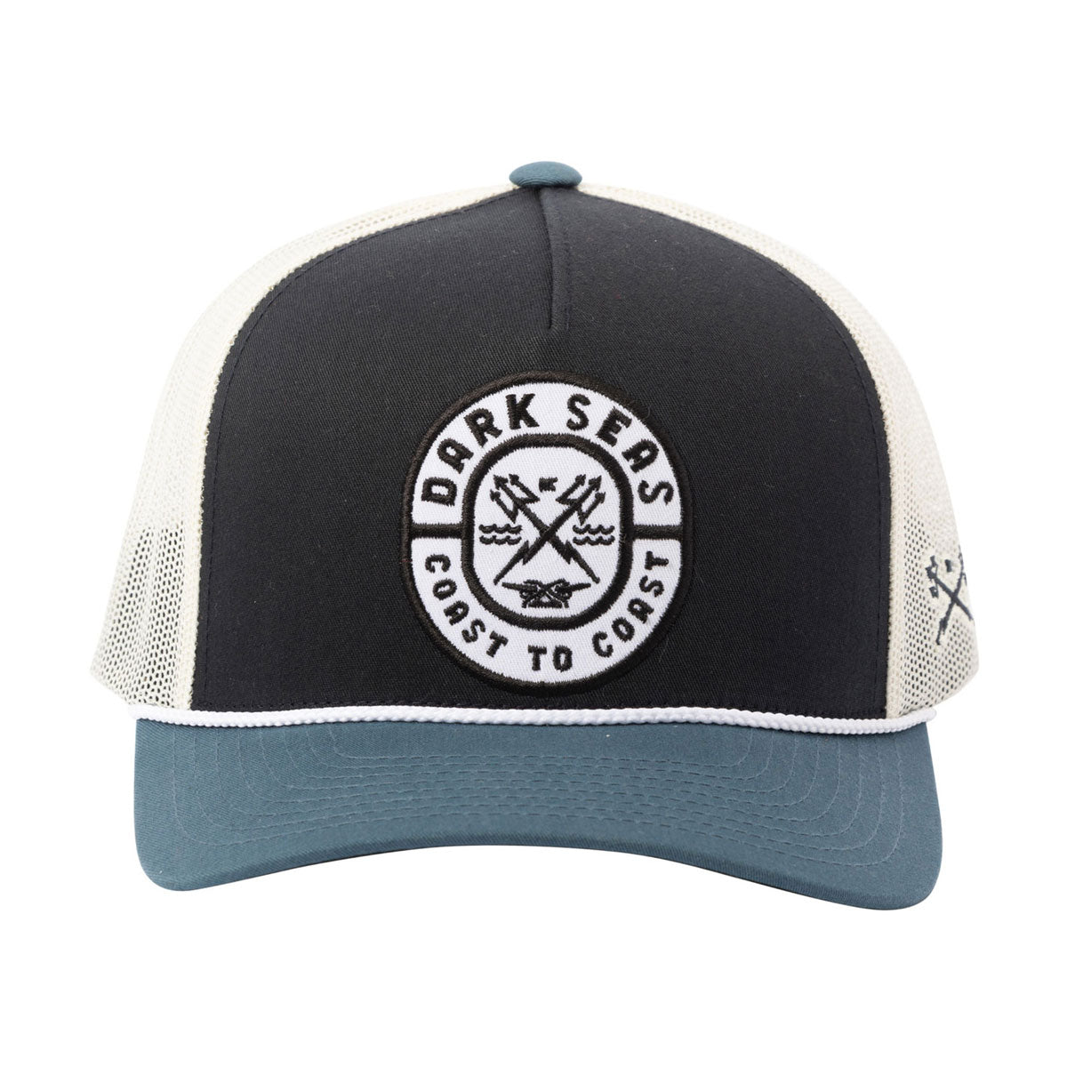 Dark Seas Lodgepole Hat - Navy/White image 4