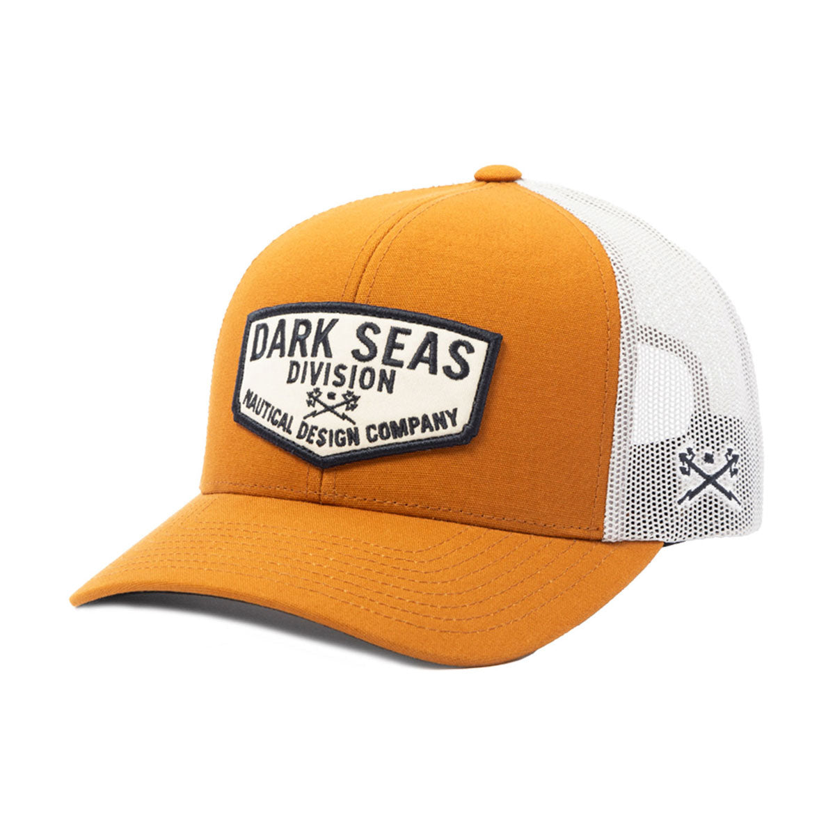 Dark Seas Transom Hat - Caramel/White image 1