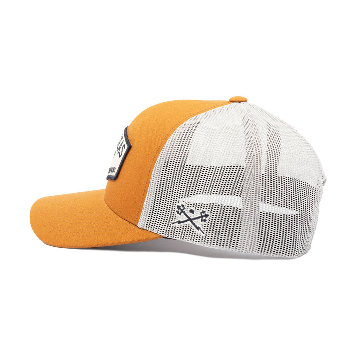 Dark Seas Transom Hat - Caramel/White image 2