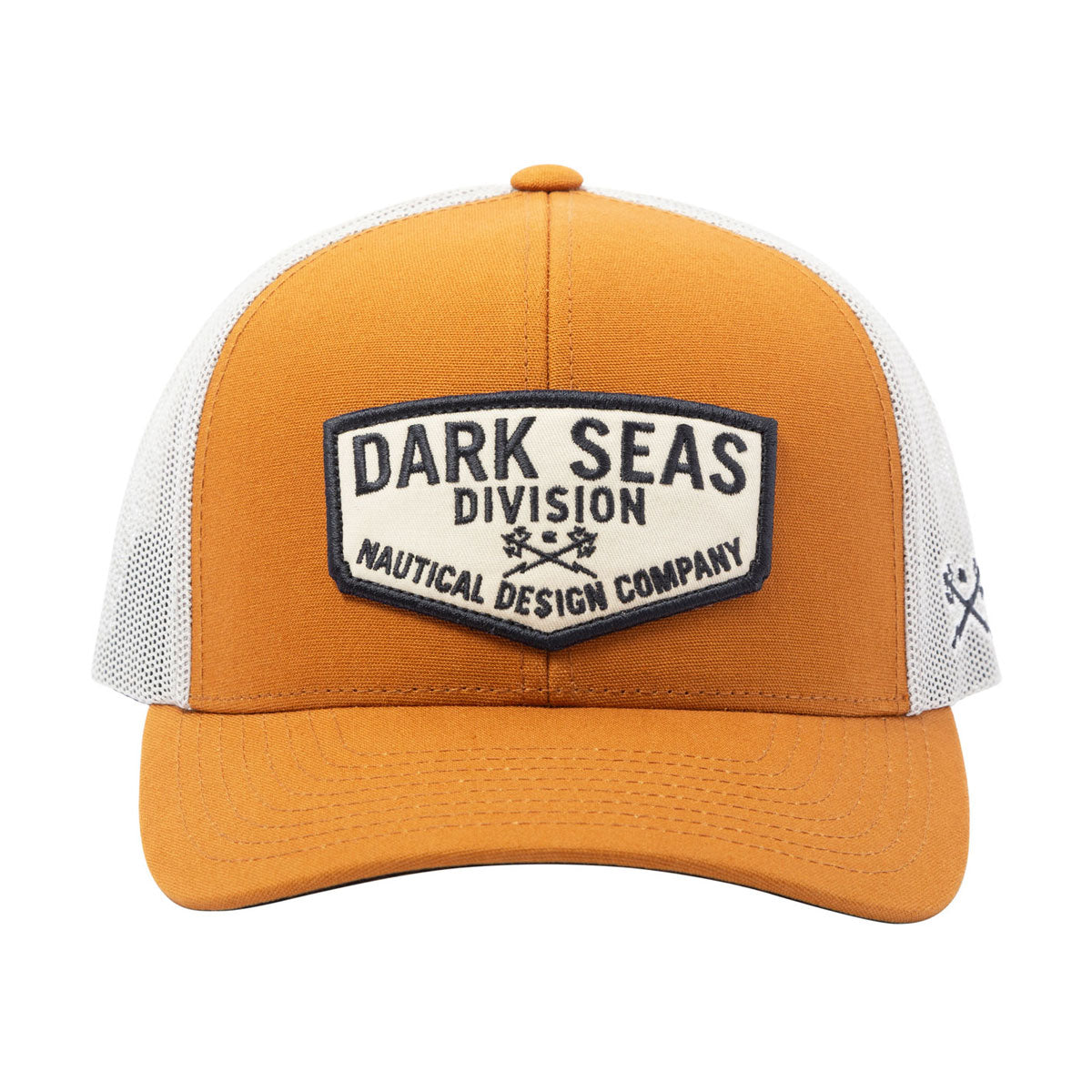 Dark Seas Transom Hat - Caramel/White image 3