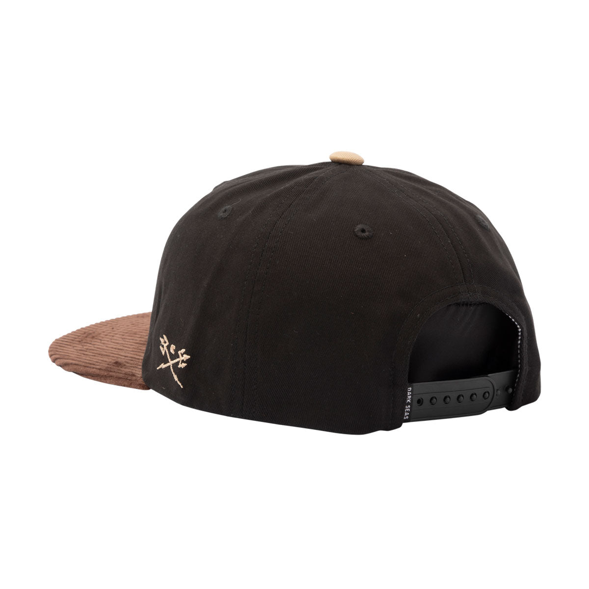 Dark Seas Oberon Hat - Black/Brown image 2