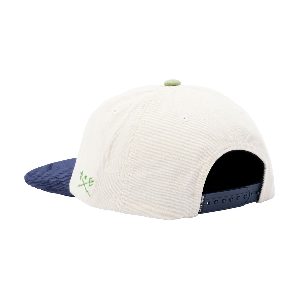 Dark Seas Oberon Hat - White/Navy image 2