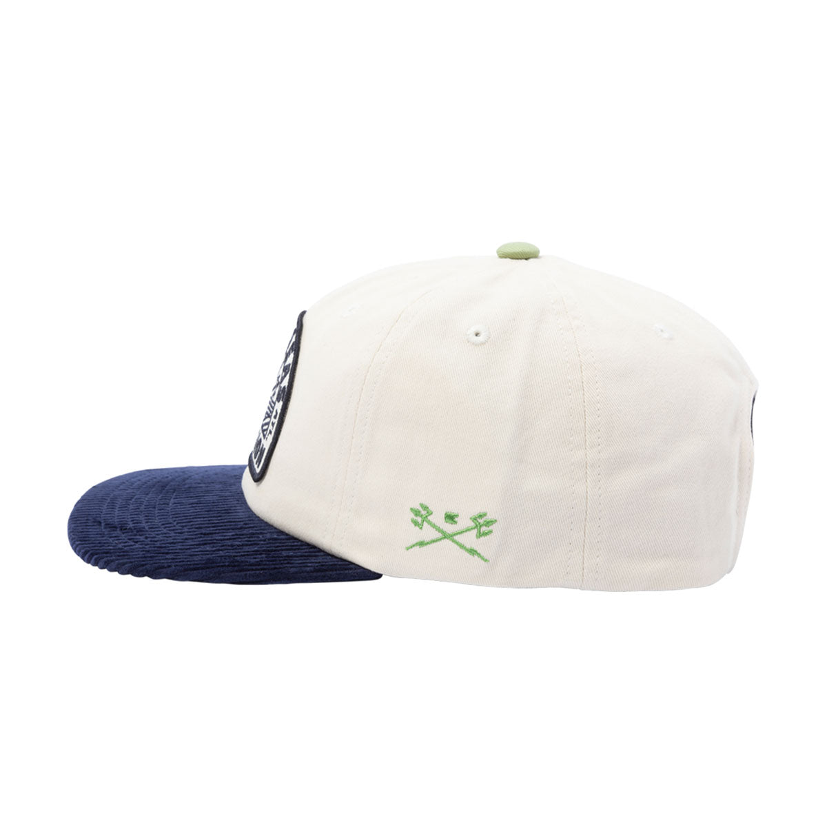 Dark Seas Oberon Hat - White/Navy image 3
