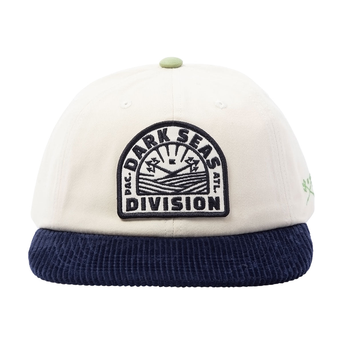 Dark Seas Oberon Hat - White/Navy image 4