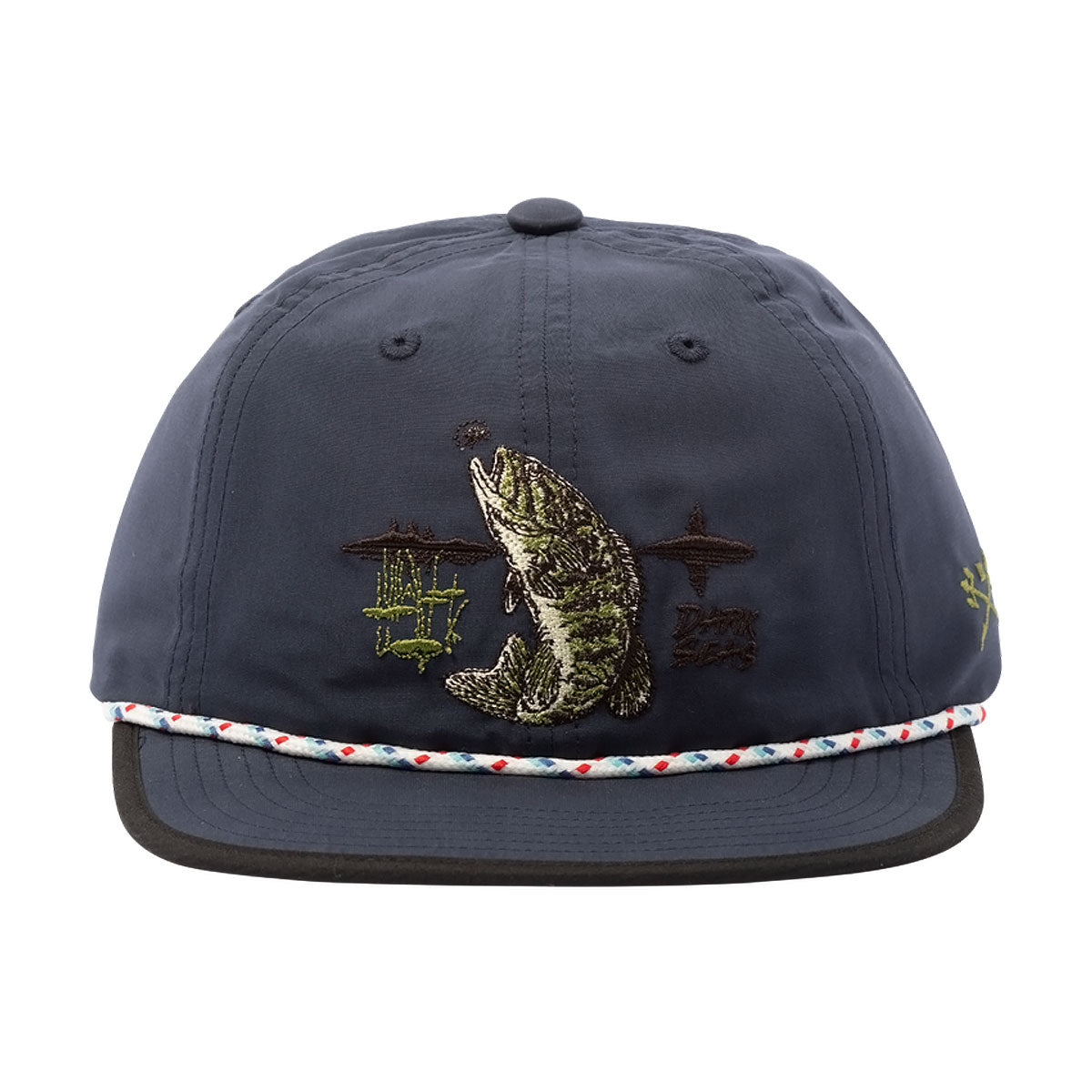 Dark Seas Striper Hat - Navy image 4