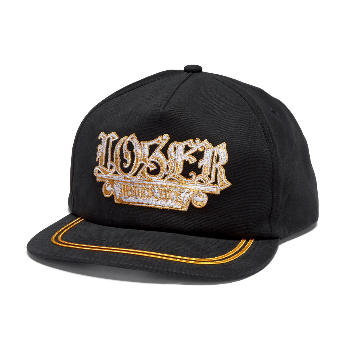 Loser Machine Plaque Hat - Black image 1