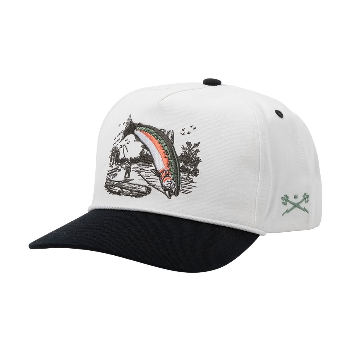 Dark Seas Redband Hat - Off-White/Black image 1