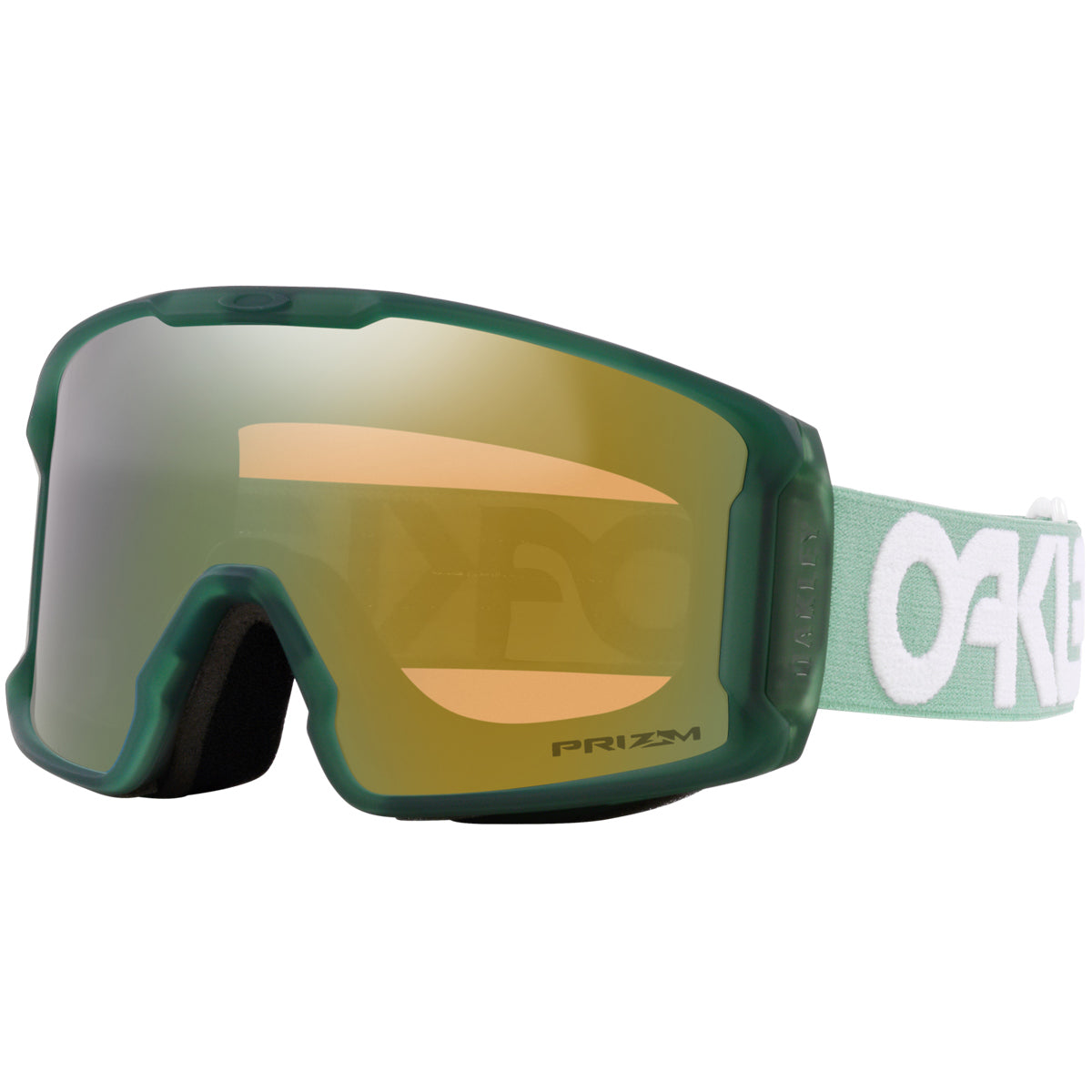 Oakley Line Miner Snowboard Goggles - Matte Jade/Prizm Sage Gold Iridium image 1